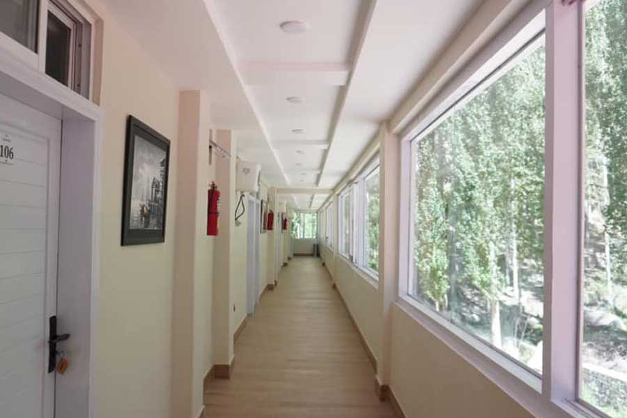 Sapphire Hunza Hotel Corridor